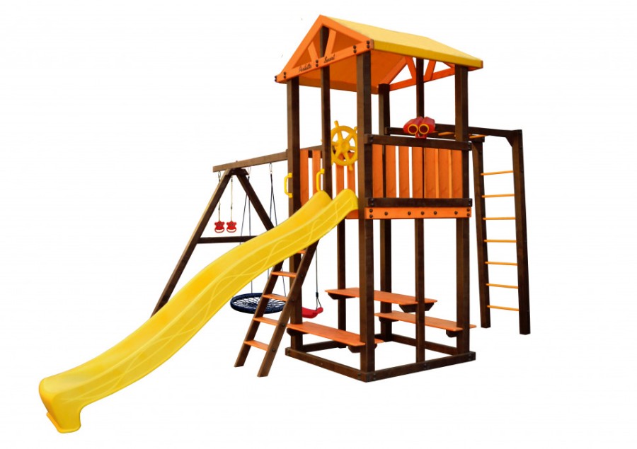 Игровой комплекс Bari-6+ качели Паутина Perfetto sport