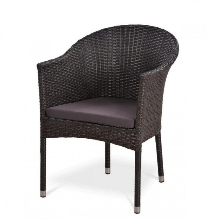 Комплект мебели из искусственного ротанга T605SWT/Y350B-W53 Brown Афина