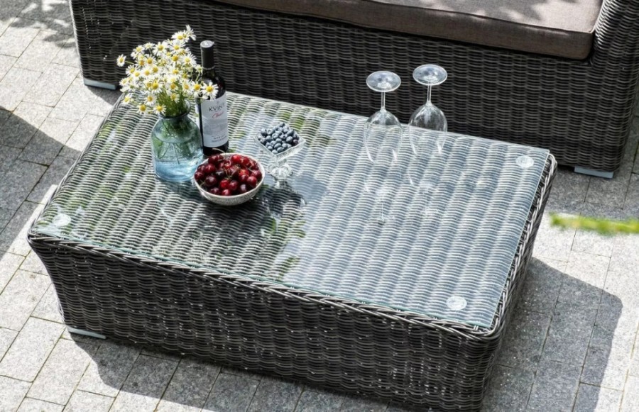 Лаунж зона Гляссе серая 4sis