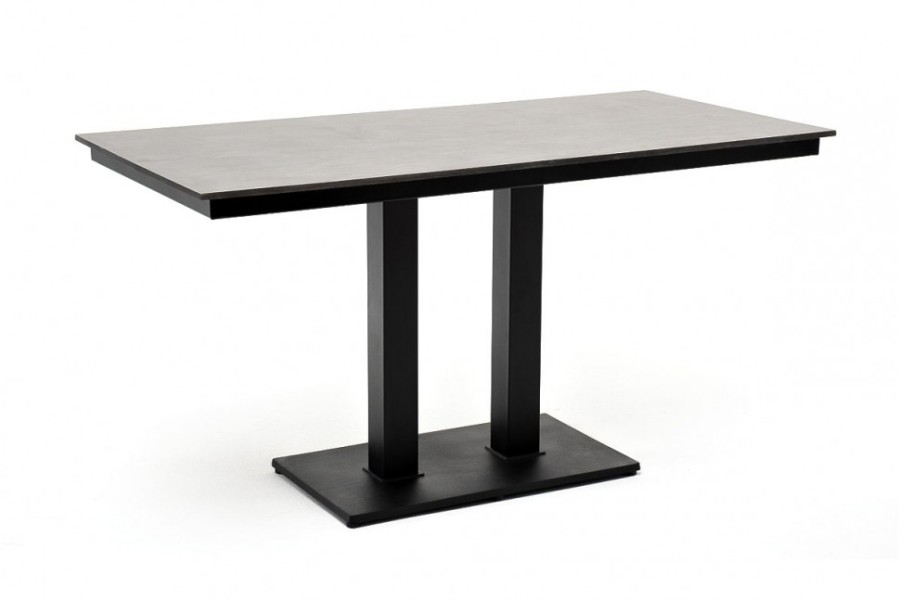 Обеденная группа Каффе Дабл на 4 персоны серый гранит 4sis