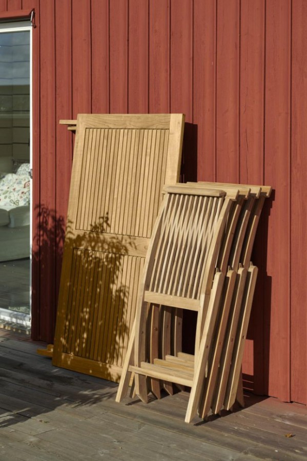 Обеденный комплект из тика Neapel-Turin 10 Brafab