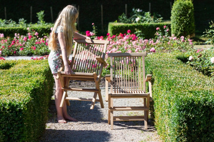 Обеденный комплект из тика Neapel-Turin 10 Brafab