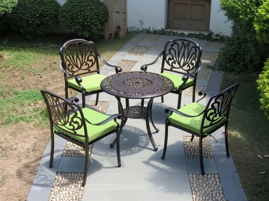 Комплект мебели из литого алюминия Geneva 4 Кит Маркет