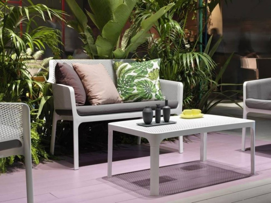 Диван пластиковый Net Bench белый Nardi