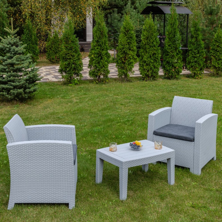 Комплект садовый LANA XS светло-серый Royal Family