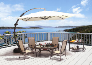 Садовый зонт Sun Rotang Lux