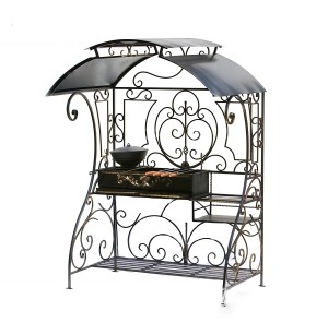 Кованный мангал с зольниками Удачный Garden story Кованный мангал с зольниками Удачный Garden story