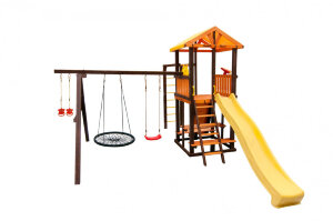 Игровой комплекс Bari-7+ качели Паутина Perfetto sport