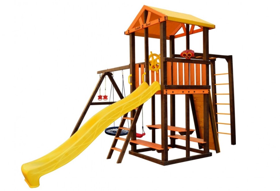 Игровой комплекс Bari-7+ качели Паутина Perfetto sport