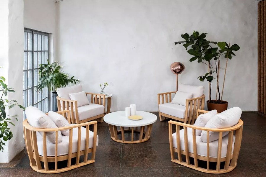 Кофейный комплект из акации WOODLAND L Joygarden