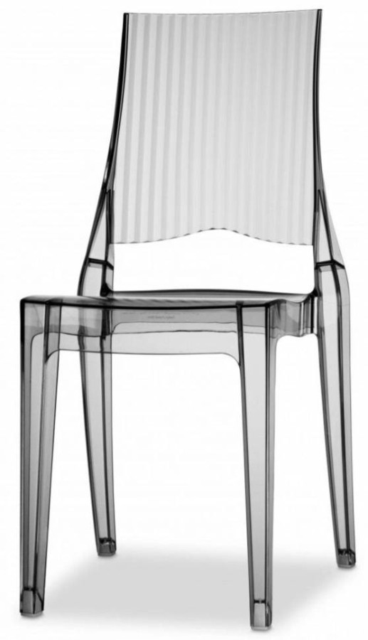 Стул пластиковый Scab Design Glenda серый 
