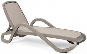 Шезлонг-лежак пластиковый тортора Alfa Nardi Шезлонг-лежак пластиковый тортора Alfa Nardi