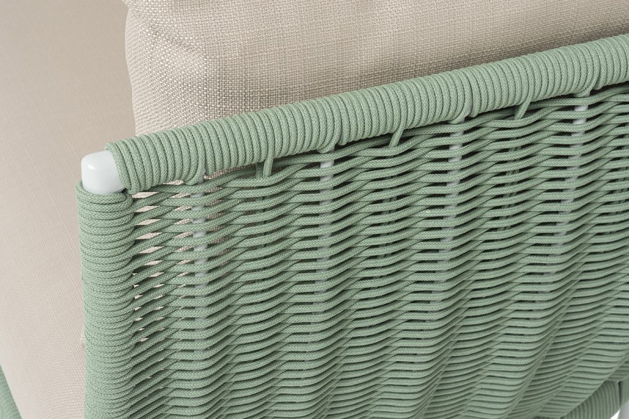 Кресло из роупа Фиджи, зеленый 4sis