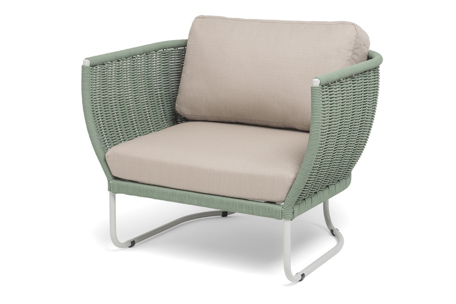 Кресло из роупа Фиджи, зеленый 4sis