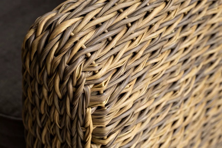 Диван Кальяри из искусственного ротанга гиацинт 4sis