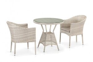 Комплект мебели из искусственного ротанга T705ANT/Y350-W85 2Pcs Latte Афина