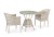 Комплект мебели из искусственного ротанга T705ANT/Y350-W85 2Pcs Latte Афина