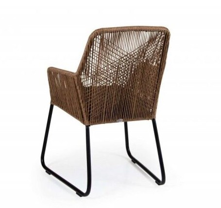 Обеденное кресло коричневое MIDWAY Brafab
