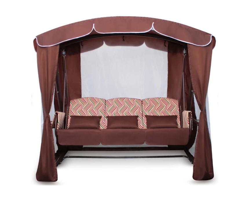 Садовые качели Оазис Люкс, шоколад Garden