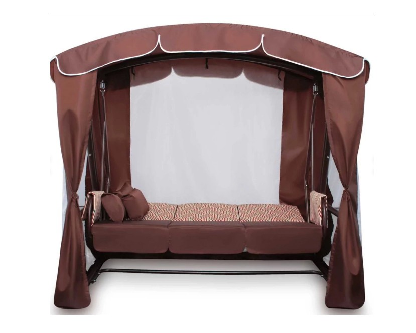 Садовые качели Оазис Люкс, шоколад Garden