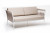 Диван 2-местный Касабланка из роупа, бежевый 4sis