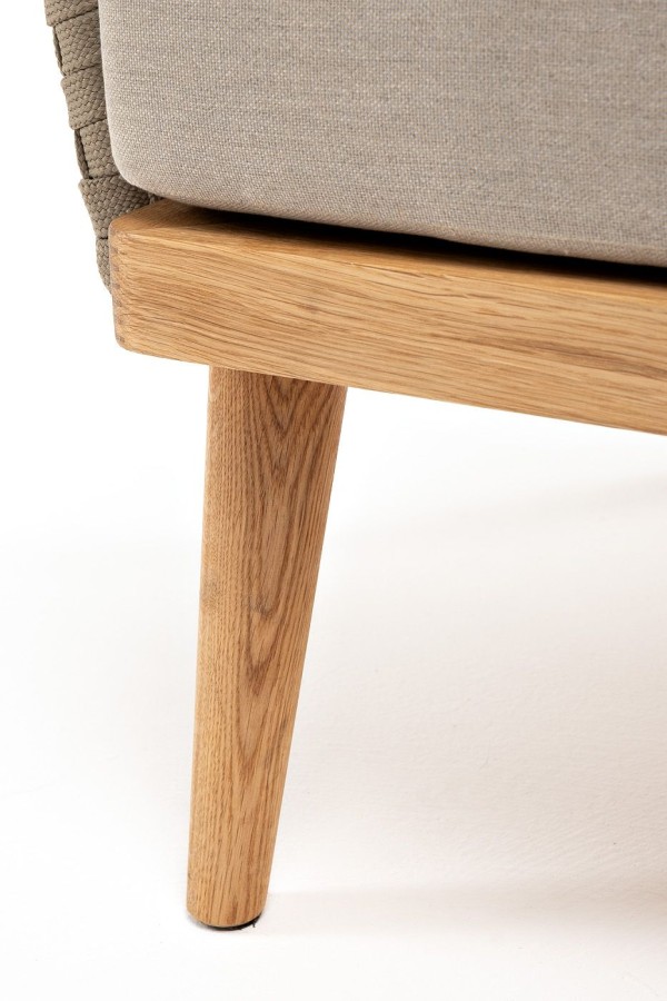 Плетеное кресло Мальорка из дуба 4sis