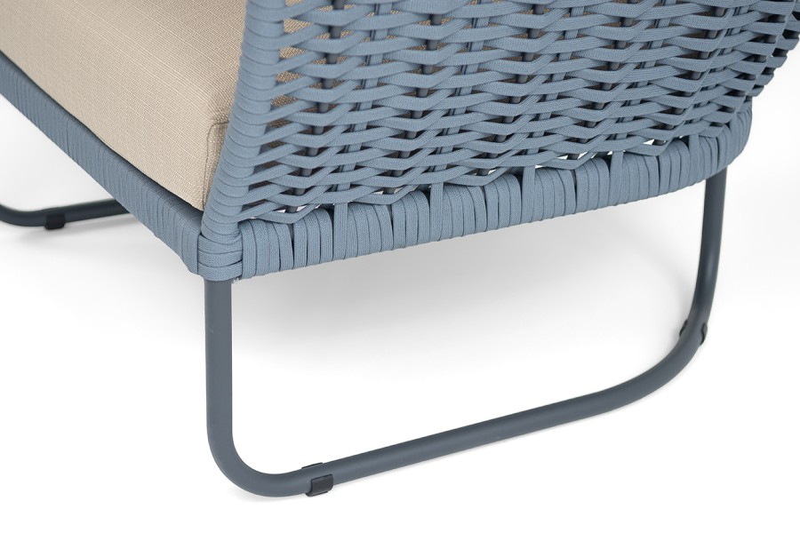 Кресло из роупа Фиджи, синий 4sis 