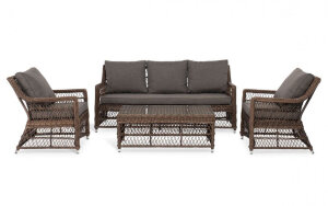 Лаунж зона Гранд Латте коричневая 4sis