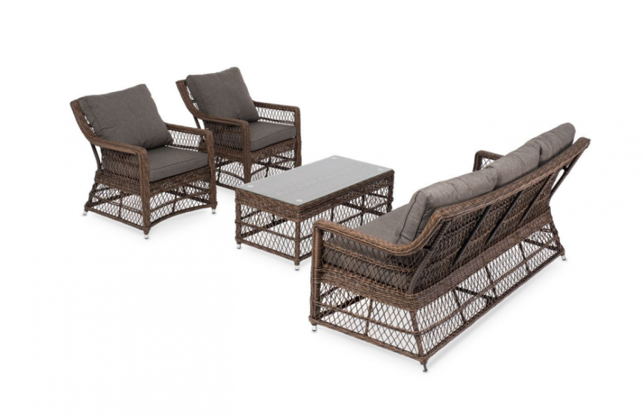 Лаунж зона Гранд Латте коричневая 4sis