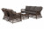 Лаунж зона Гранд Латте коричневая 4sis