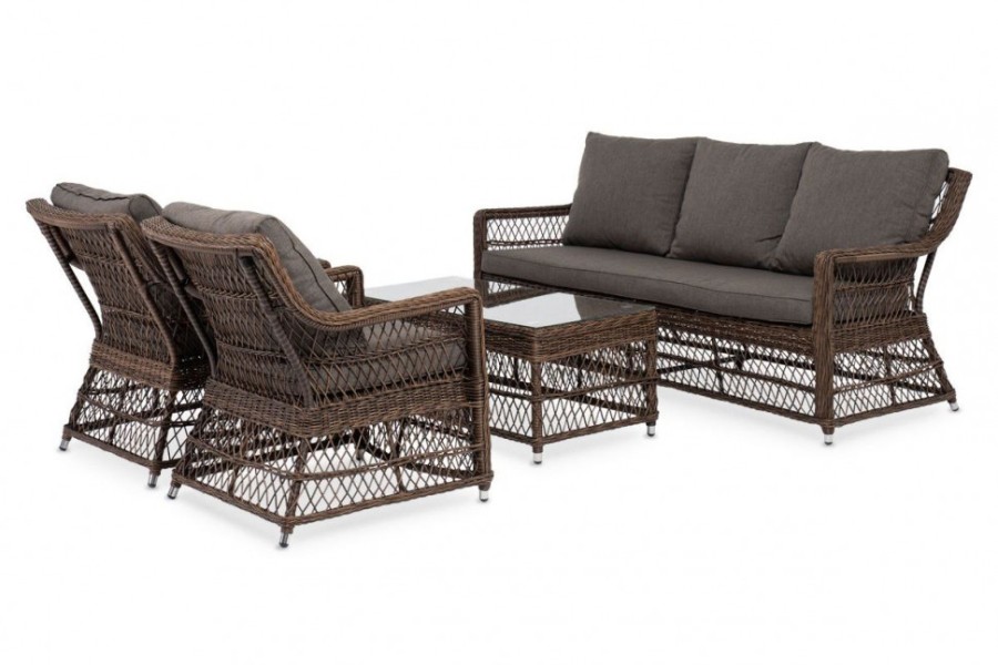 Лаунж зона Гранд Латте коричневая 4sis