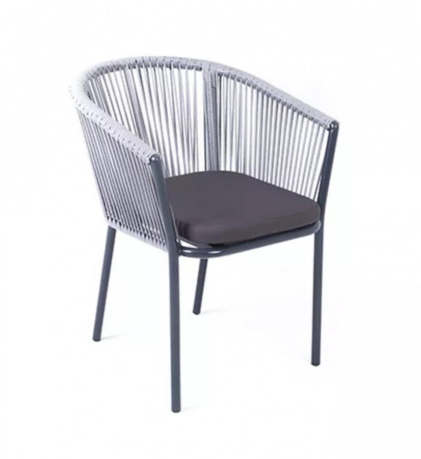 Стул из роупа Марсель светло-серый 4sis