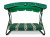 Садовые качели Оазис Премиум Плюс Зеленый Garden