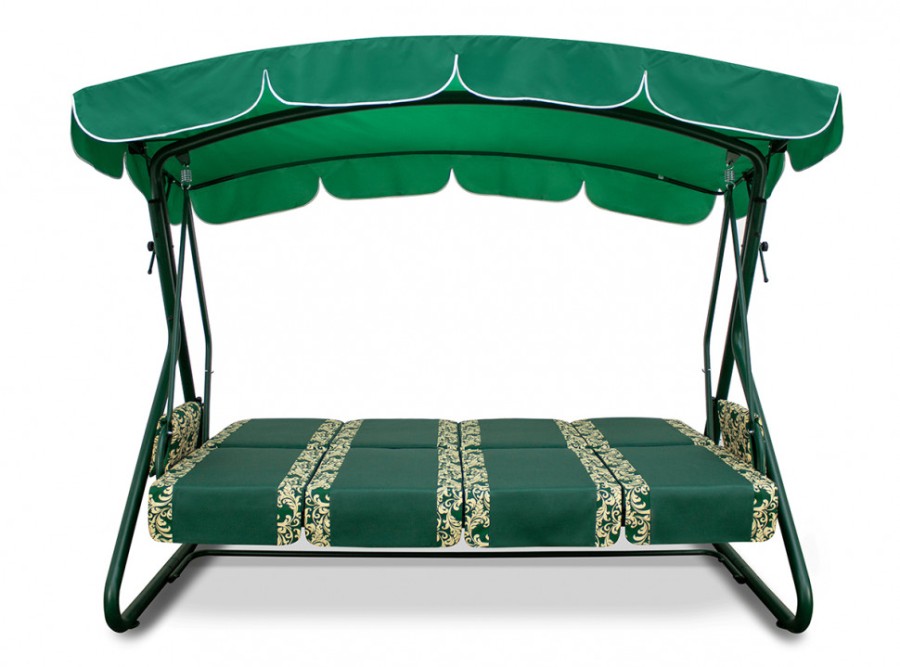 Садовые качели Оазис Премиум Плюс Зеленый Garden