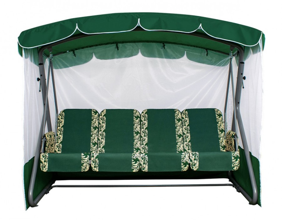 Садовые качели Оазис Премиум Плюс Зеленый Garden