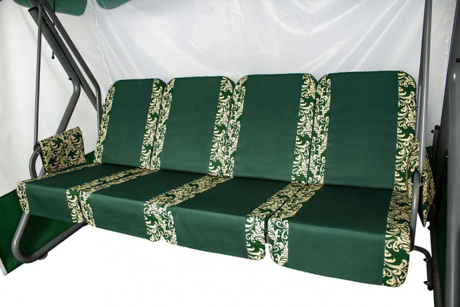 Садовые качели Оазис Премиум Плюс Зеленый Garden