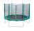 Батут с защитной сеткой Trampoline 12, диаметр 3,7 м