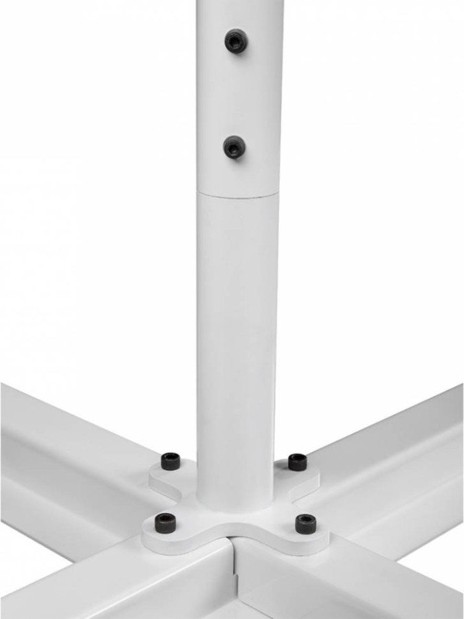 Зонт с центральной опорой 4х4 Стандарт 60 квадратный, бежевый Garden