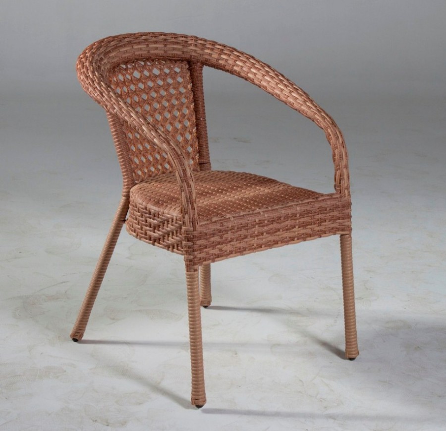 Комплект DECO 6 с прямоугольным столом капучино Aiko