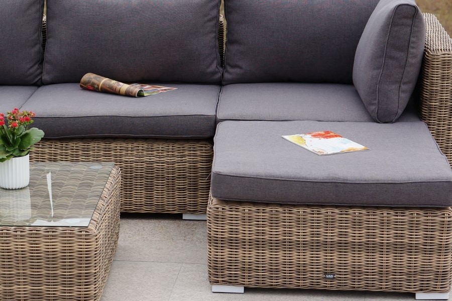 Лаунж-зона Лунго из искусственного ротанга 4sis