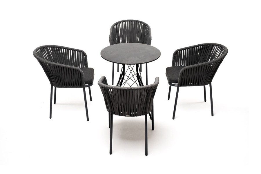 Обеденная группа Конте-M серая 4sis