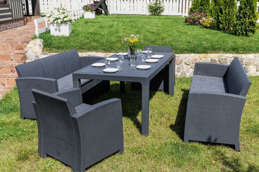 Обеденный садовый комплект GRAND LANA DINING XL Royal Family