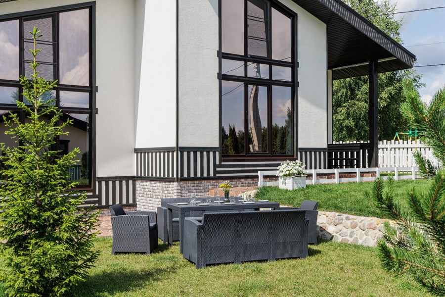 Обеденный садовый комплект GRAND LANA DINING XL Royal Family