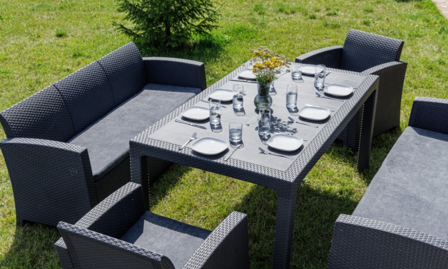 Обеденный садовый комплект GRAND LANA DINING XL Royal Family