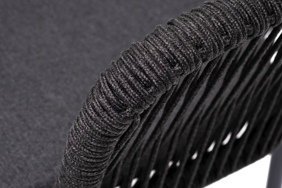 Стул из роупа Марсель темно-серый 4sis