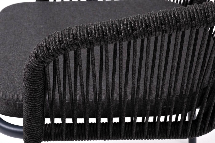 Стул из роупа Марсель темно-серый 4sis