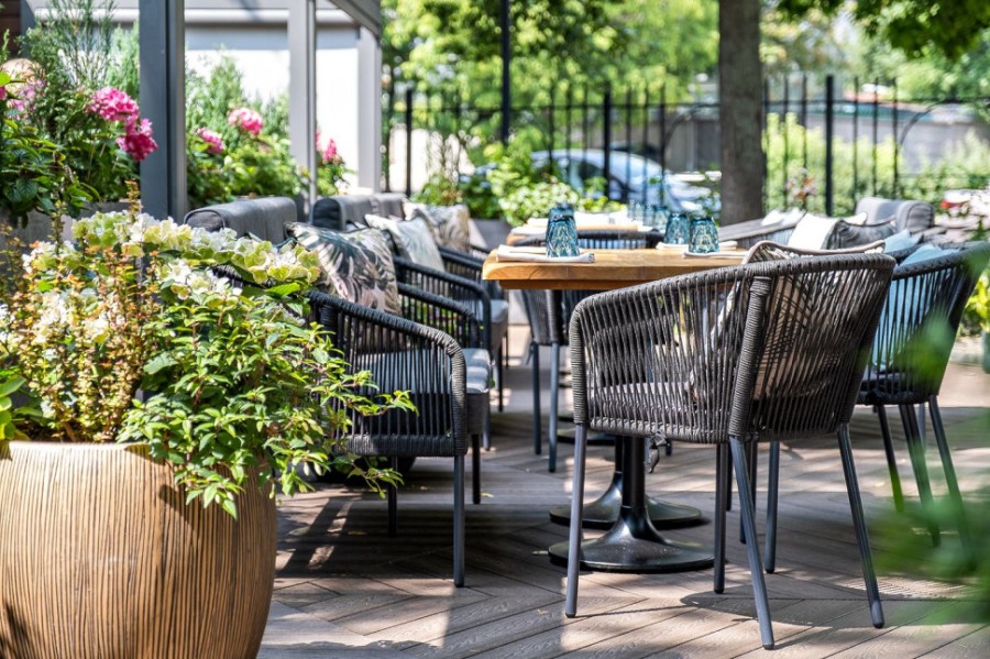 Стул из роупа Марсель темно-серый 4sis