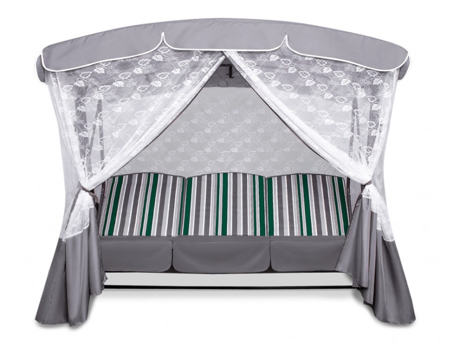 Садовые качели Оазис Премиум Серый Garden