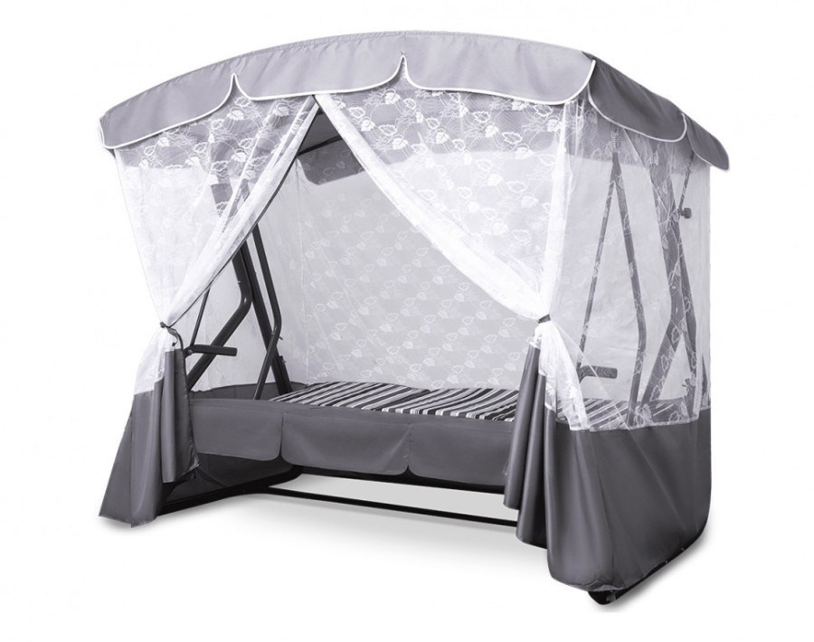 Садовые качели Оазис Премиум Серый Garden