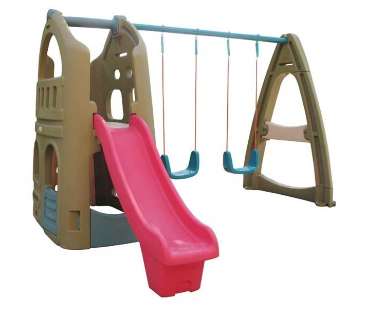 Игровой комплекс Башня с качелями L602+603С Lerado